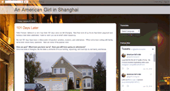 Desktop Screenshot of anamericangirlinshanghai.com