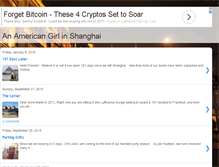 Tablet Screenshot of anamericangirlinshanghai.com